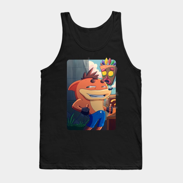 Crash Dance! Tank Top by kidsuperpunch